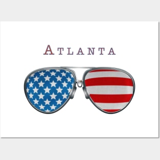 USA GLASSES ATLANTA Posters and Art